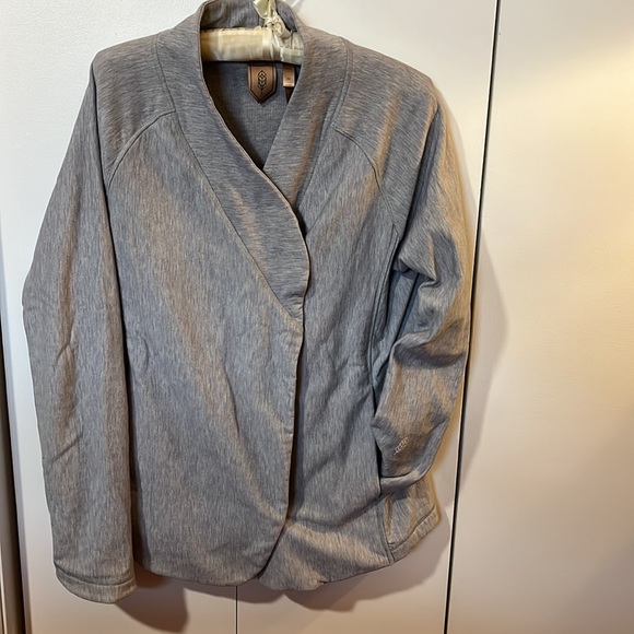 Indygena (Indyva) Gray Sweatshirt/cardigan with pockets - Picture 3 of 6